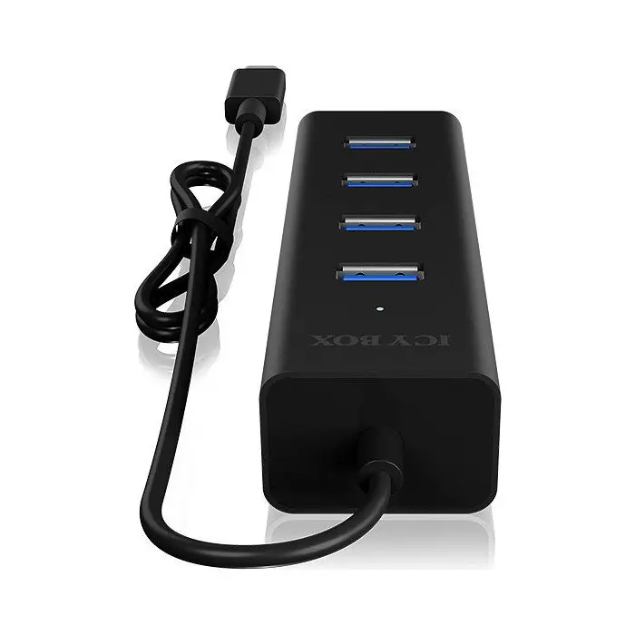 IcyBox IB-HUB1409-C3 4-portni Hub s priključkom USB-C 3.0