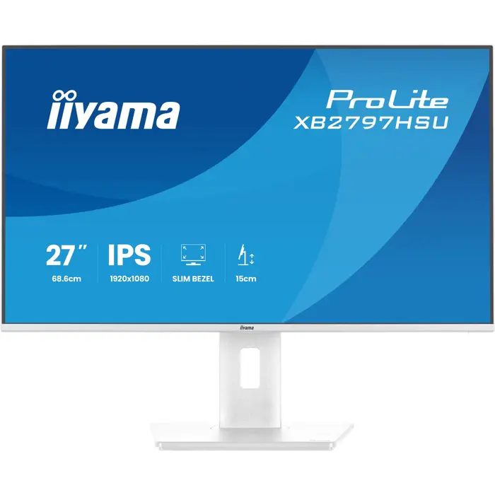 Iiyama G-Master GC2781HSU-B1 (68.6 cm (27 inches), black, FullHD, VA, Curved, Free-Sync Premium, USB hub, 144Hz panel)