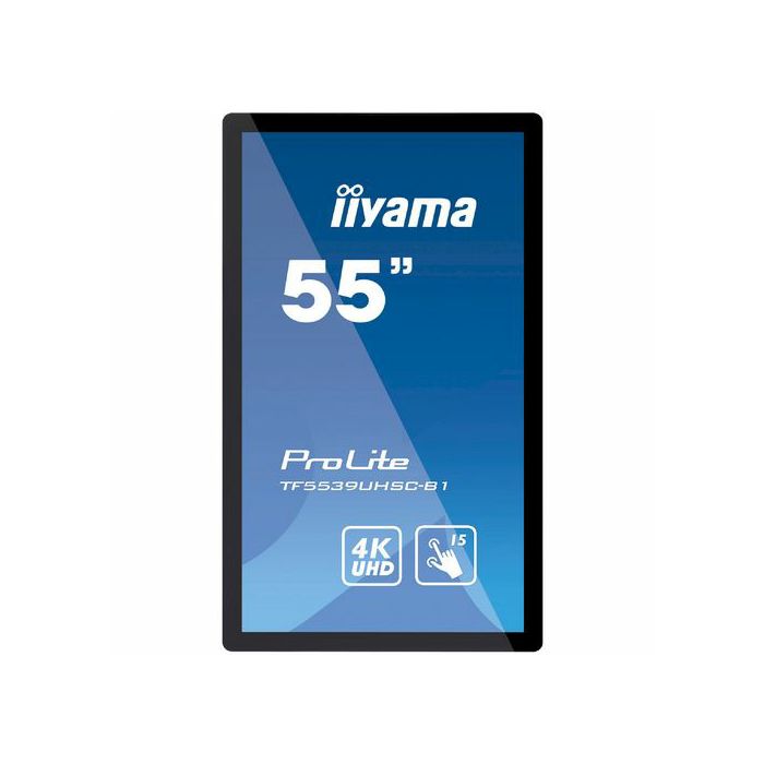 Iiyama LED-Display ProLite TF5539UHSC-B1AG - 139.7 cm (55") - 3840 x 2160 4K UHD - TF5539UHSC-B1AG