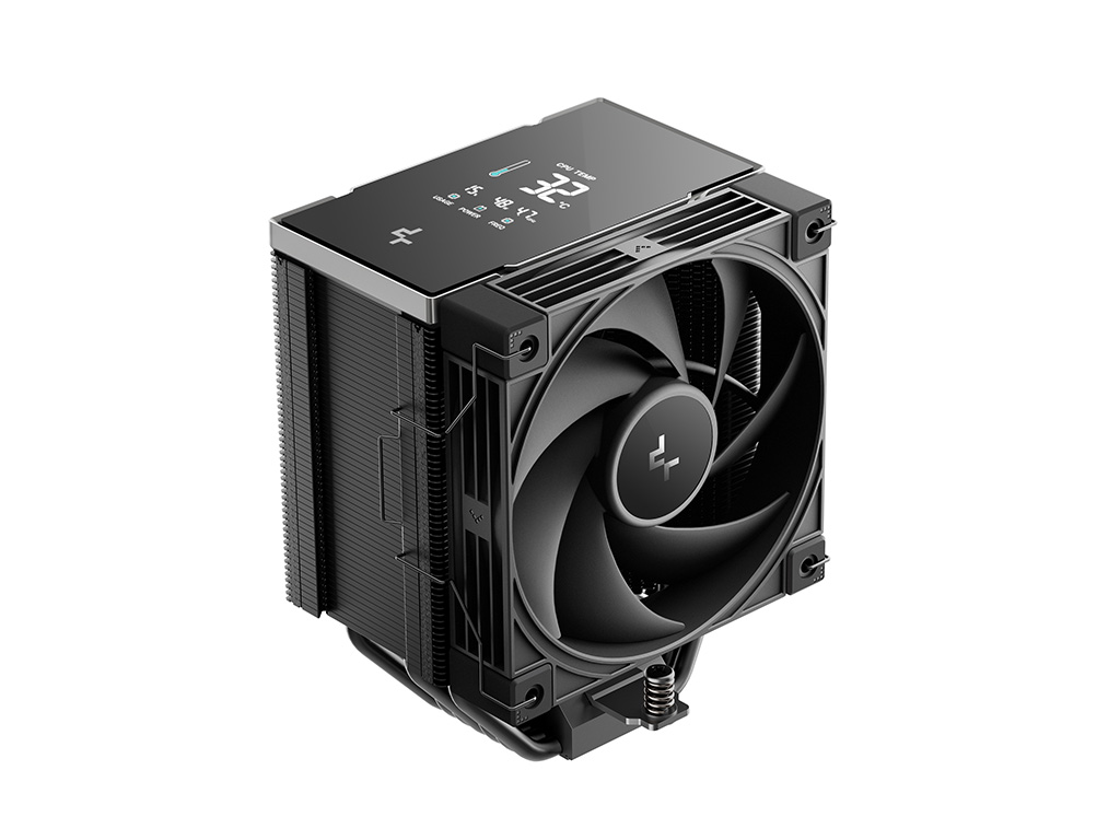 Hladilnik za procesor DeepCool AK700 DIGITAL NYX, 120mm, LCD, črn - R-AK700-BKNNMN-GJD-1
