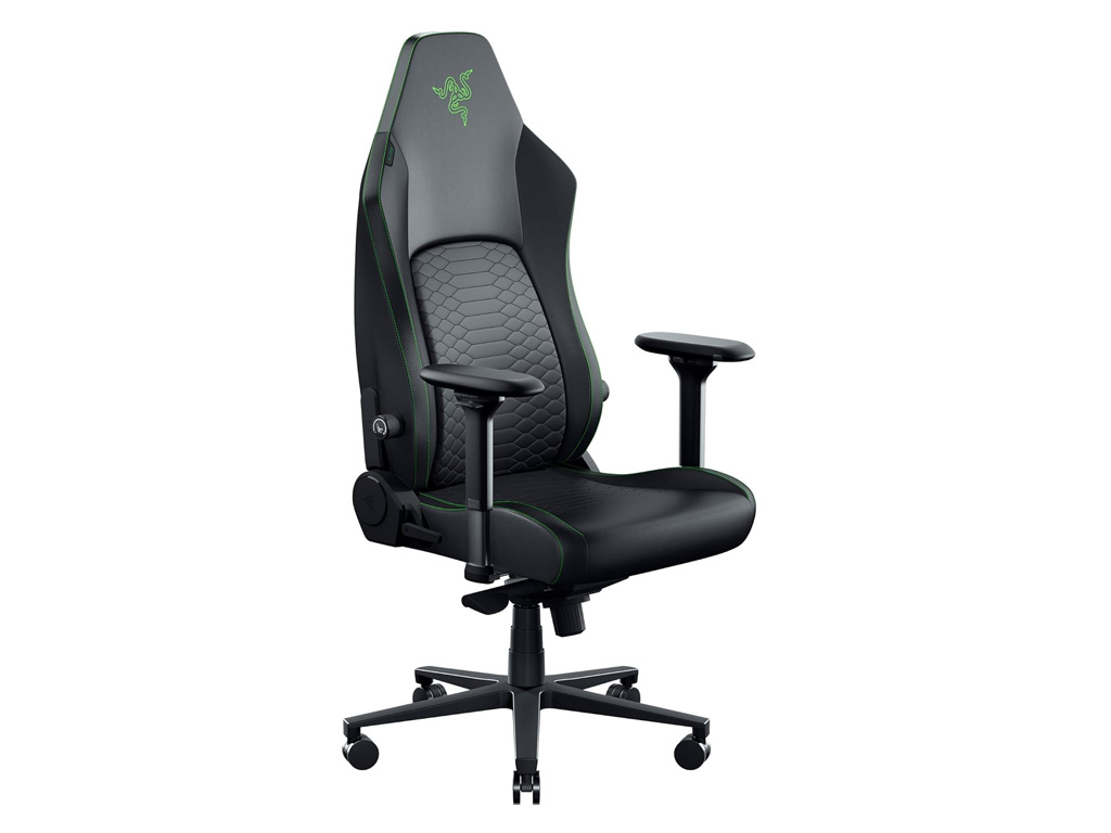 Stol Razer Iskur V2 NewGen, črn/zelen - RZ38-04900700-R3G1