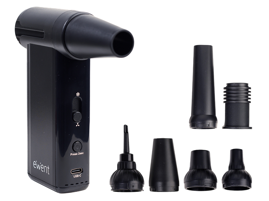 Žepni pihalnik zraka Ewent EW5681 TurboJet, 5000mAh - EW5681