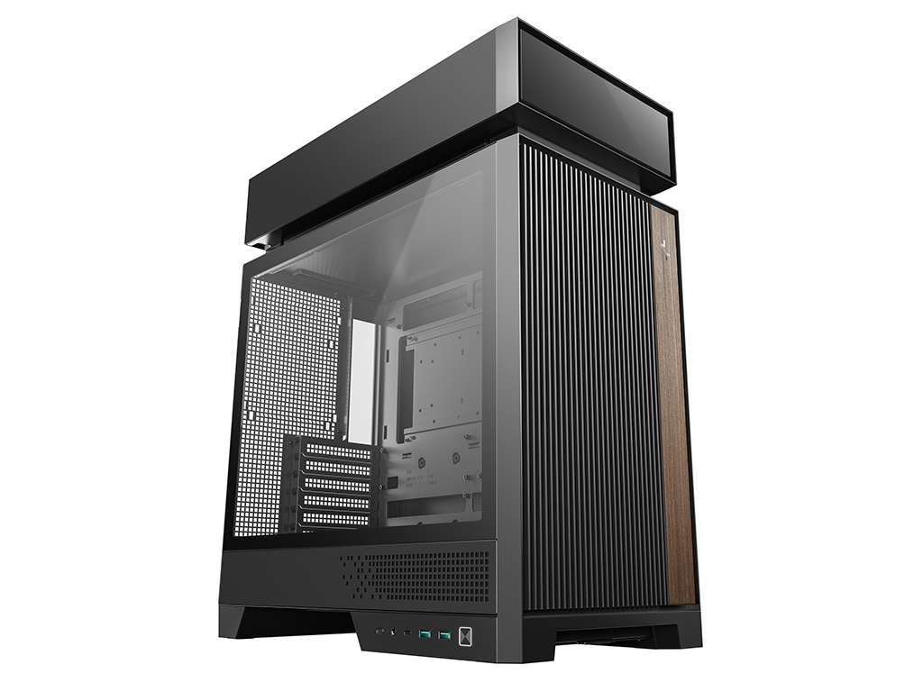 Računalniško ohišje DeepCool CL660, ATX, Midi-Tower, ARGB, kaljeno steklo, črno - R-CL660-BKNNA0-G-1