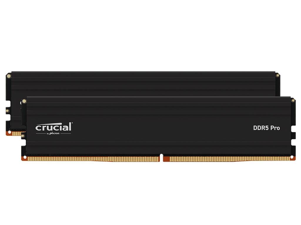 RAM DDR5 64GB Kit (2x32GB) 5600MT/s CL46 1.10V, Crucial Pro XMP/AMD EXPO - CP2K32G56C46U5