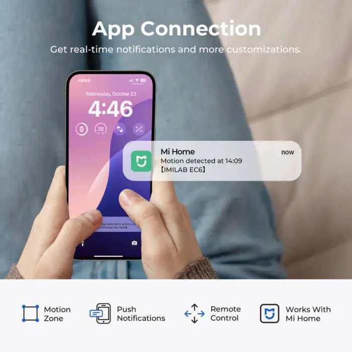 IMILAB EC6 3K Wi-Fi Outdoor Security Camera