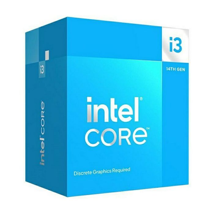Intel Core i3 14100F, 3,5/4,7GHz, 4C/8T, LGA1700