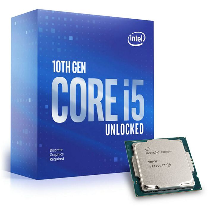Intel Core i5-10600KF 4,10 GHz (Comet Lake) Socket 1200 - boxed BX8070110600KF