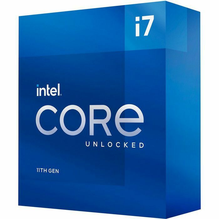 Intel Core i7 11700K / 3.6 GHz processor - Box (without cooler)
 - BX8070811700K