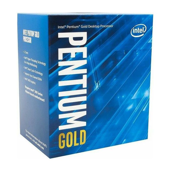 Intel CPU Desktop Pentium G6405 (4.1GHz, 4MB, LGA1200) box