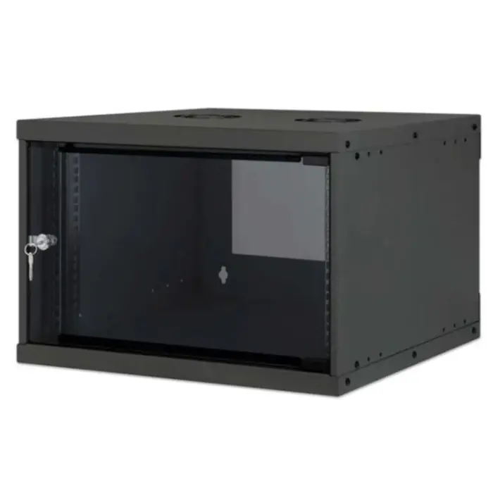 Intellinet 19" Basic Wallmount Cabinet, 6U, 400 mm Depth, Black