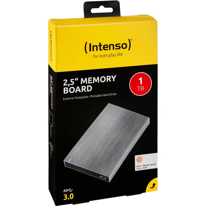 Intenso Memory Board 1 TB - dark-gray - USB 3.0
