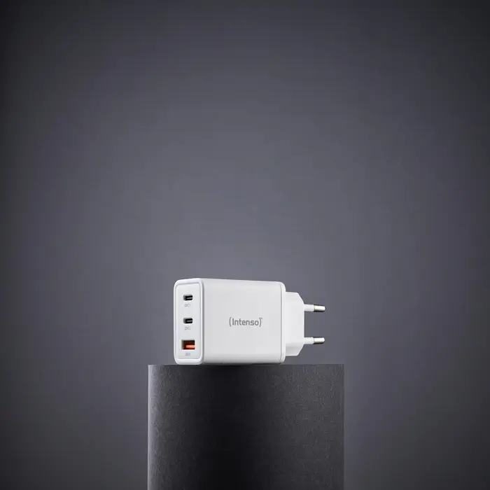 Intenso Power Adapter W65ACC GaN (white, 65Watt)