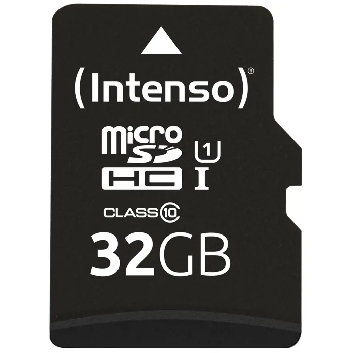 Intenso UHS-I Performance 32 GB microSDXC, memory card (black, UHS-I U1, Class 10)
