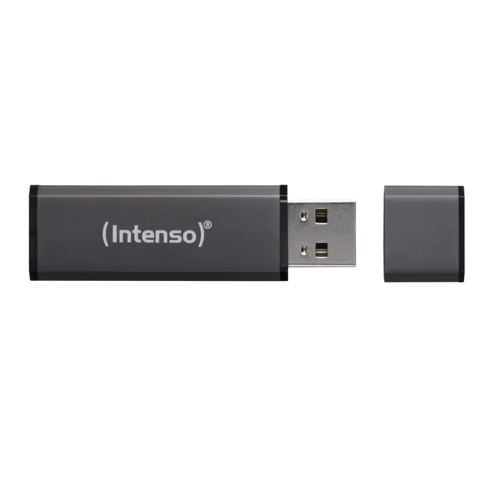 Intenso USB 64GB 6,5/28 Alu Line sw U2