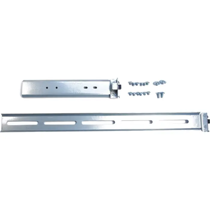 Inter-Tech 2U telescopic rails 455 mm (gray)