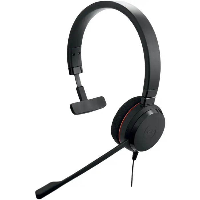 Jabra Evolve 20 (black, Microsoft Teams version, USB-C and USB-A, mono)
