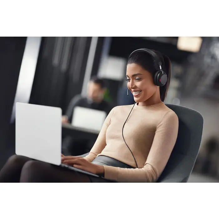 Jabra Evolve2 40 SE (black, UC version, stereo, USB-A and USB-C)