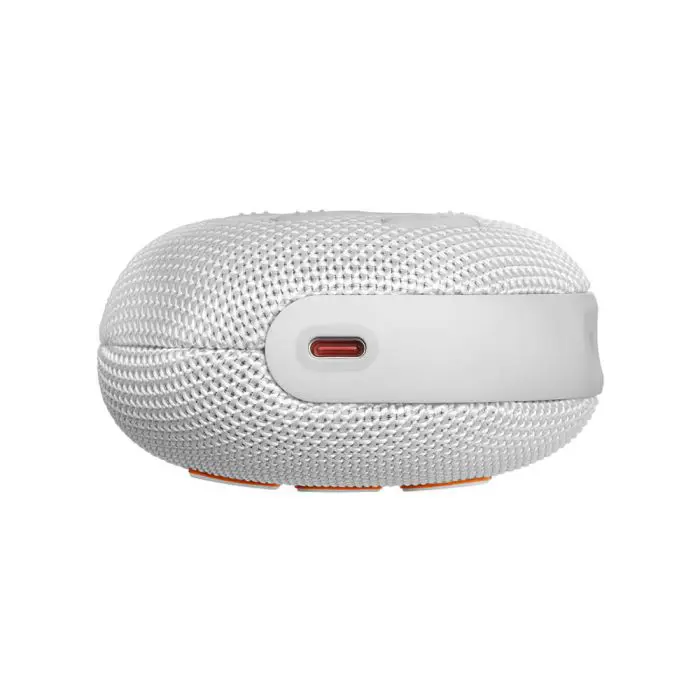 JBL Clip 5 Bluetooth portable speaker, white