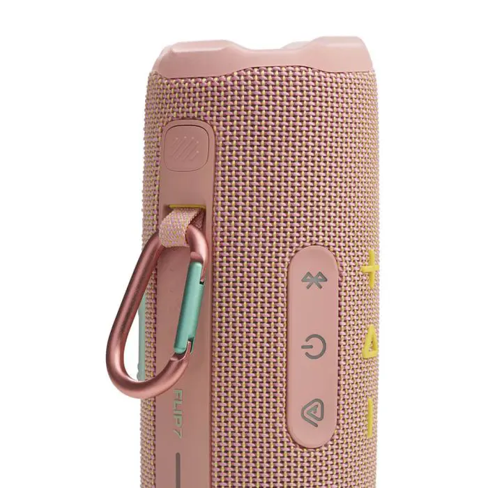 JBL Flip 7 Bluetooth portable speaker, pink