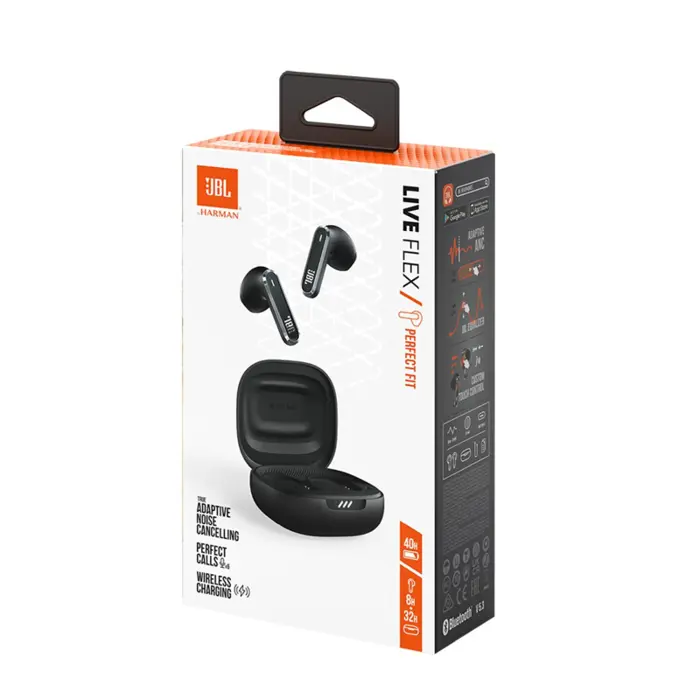 JBL LIVE Flex TWS NC BT5.3 In-Ear bežične slušalice s mikrofonom, eliminacija buke, crne