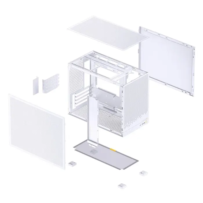 Jonsbo D32 STD Mesh PC-Gehäuse, Mini-Gehäuse, mATX - weiß