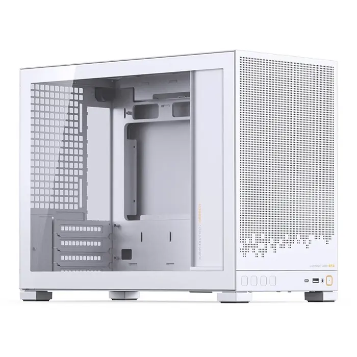 Jonsbo D32 STD White PC Case, Mini, mATX, Glass