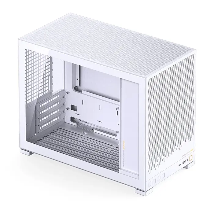 Jonsbo D32 STD White PC Case, Mini, mATX, Glass