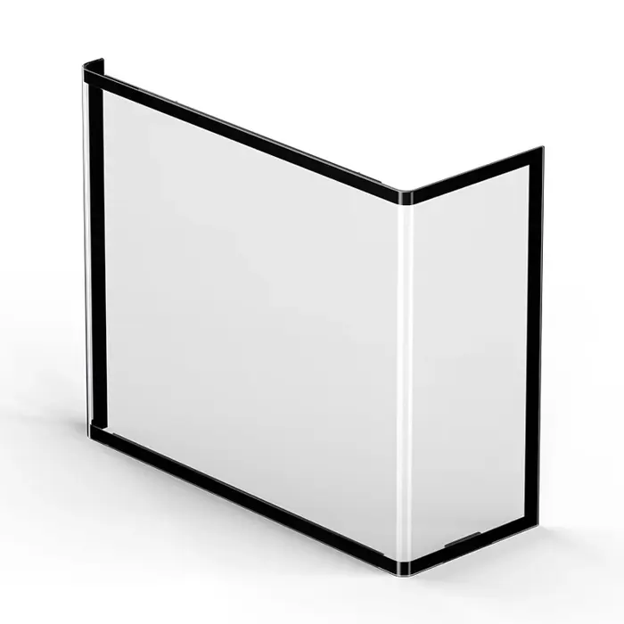 Jonsbo TK-4 Gehäuse, Midi-Tower, ATX, Tempered Glass - black