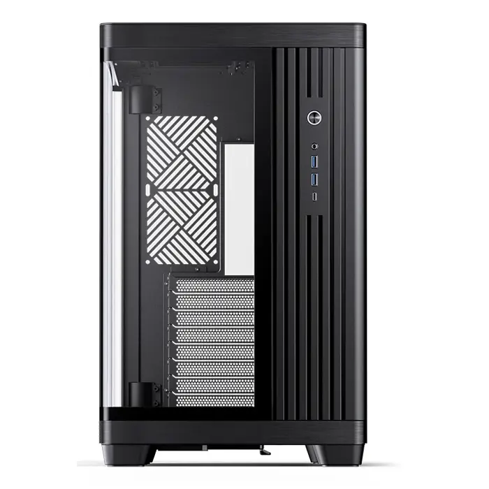 Jonsbo TK-4 Gehäuse, Midi-Tower, ATX, Tempered Glass - black