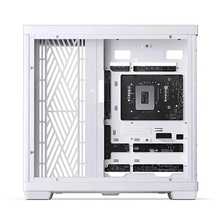 Jonsbo TK-4 Gehäuse, Midi-Tower, ATX, Tempered Glass - weiß