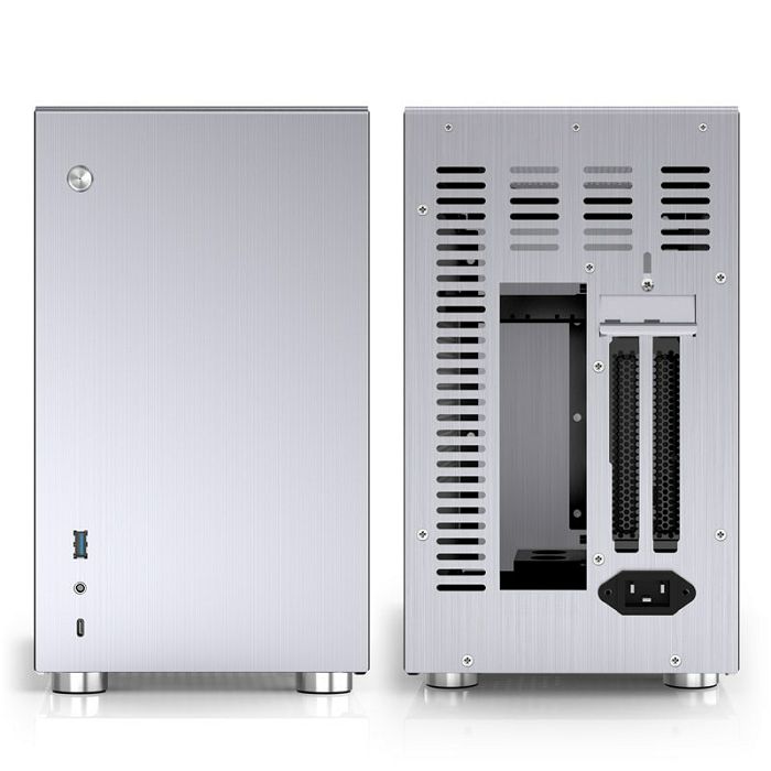 Jonsbo V10 Mini-ITX Kućište - srebrno V10-A Silver