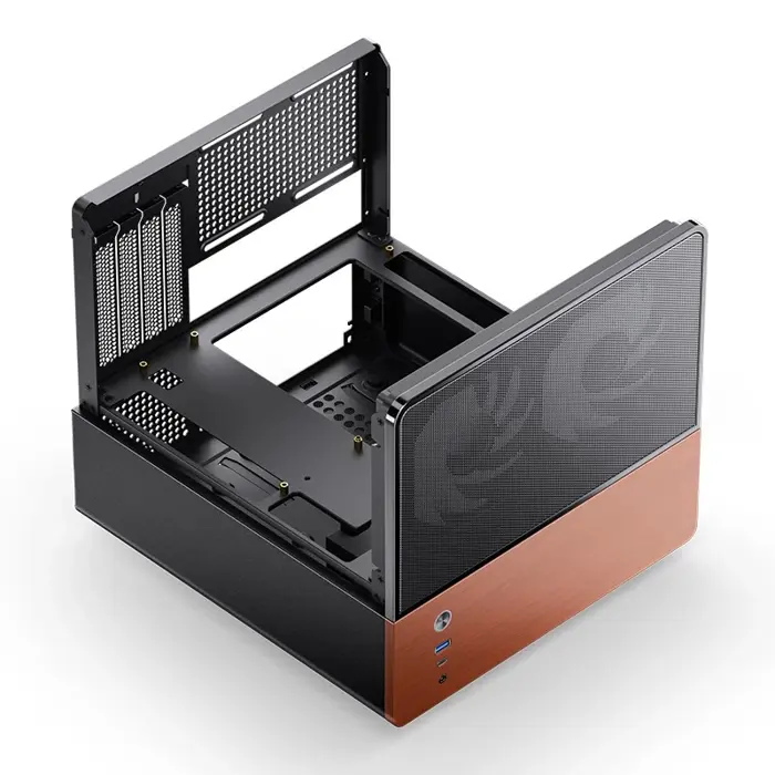 Jonsbo V12 PC-Gehäuse, Mini-Tower, Micro-ATX - black