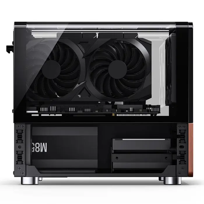 Jonsbo V12 PC-Gehäuse, Mini-Tower, Micro-ATX - black