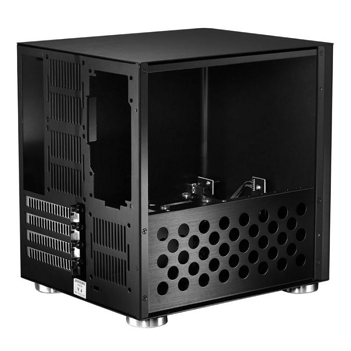 Jonsbo V4 Micro-ATX Cube Kućište - crno V4 BLACK
