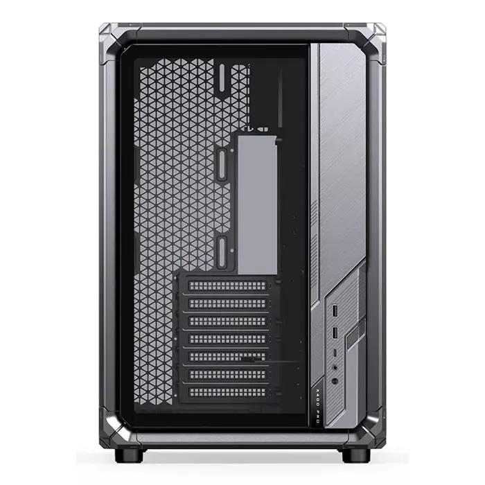 Jonsbo X400 Pro PC-Gehäuse, Midi-Tower, ATX, Tempered Glass - grau
