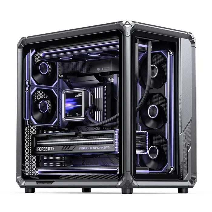 Jonsbo X400 Pro PC-Gehäuse, Midi-Tower, ATX, Tempered Glass - grau