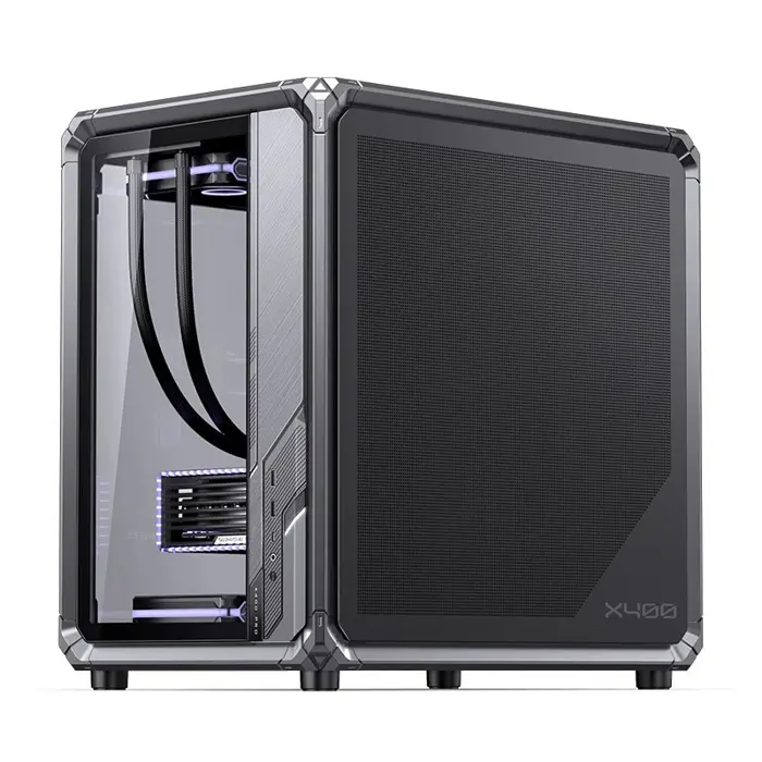Jonsbo X400 Pro PC-Gehäuse, Midi-Tower, ATX, Tempered Glass - grau