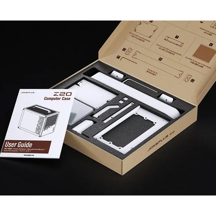 Jonsplus Z20 Mesh Case, Mini Tower, w/ handle