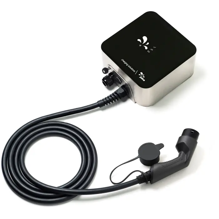 Juice Technology Charger me, Wallbox (black/silver, 11 kW, 5 m cable, RFID, MID energy meter)