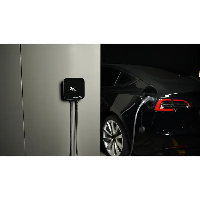 Juice Technology Charger me, Wallbox (black/silver, 11 kW, 5 m cable, RFID, MID energy meter)