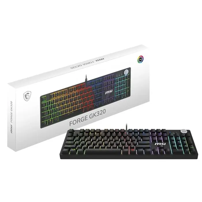 KB MSI FORGE GK320 RED US