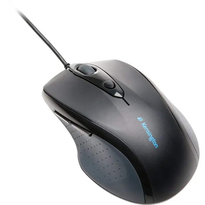 Kensington Pro Fit Full-size wired mouse (black)