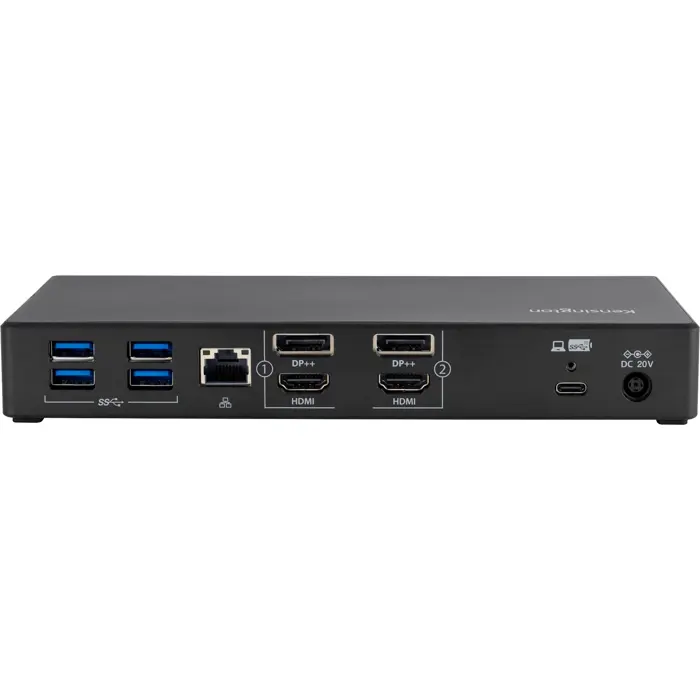 Kensington SD4781P (black, HDMI, USB-C, DisplayPort)