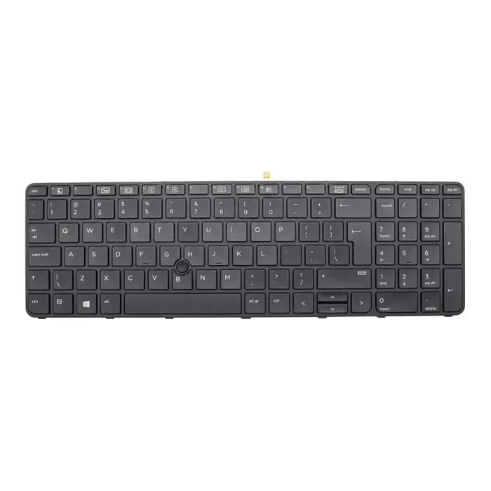 Keyboard HP 650 G2/G3;backlit, trackpoint, big enter, P/N 841145-FL1