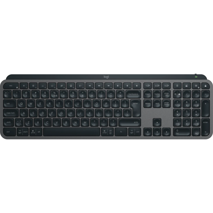Keyboard Logitech wireless desktop MX Keys S Plus SLO engraving