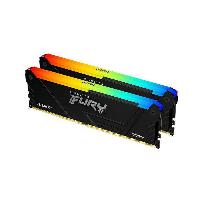 Kingston DDR4 32GB 3200MHz, (2x16G) FURY Beast RGB