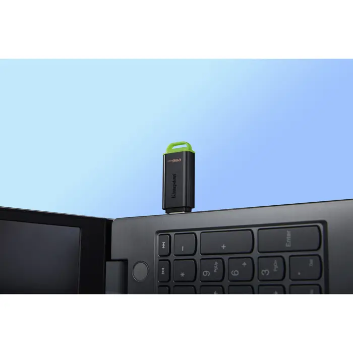 Kingston DataTraveler Exodia 256 GB (black/green, USB-A 3.2 Gen 1)