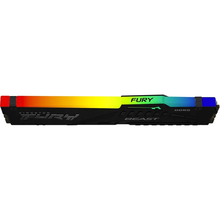 Kingston DDR5 32GB 5200 - CL - 40 - Single-Kit - DIMM - KF552C40BBA-32, fury beast RGB, black