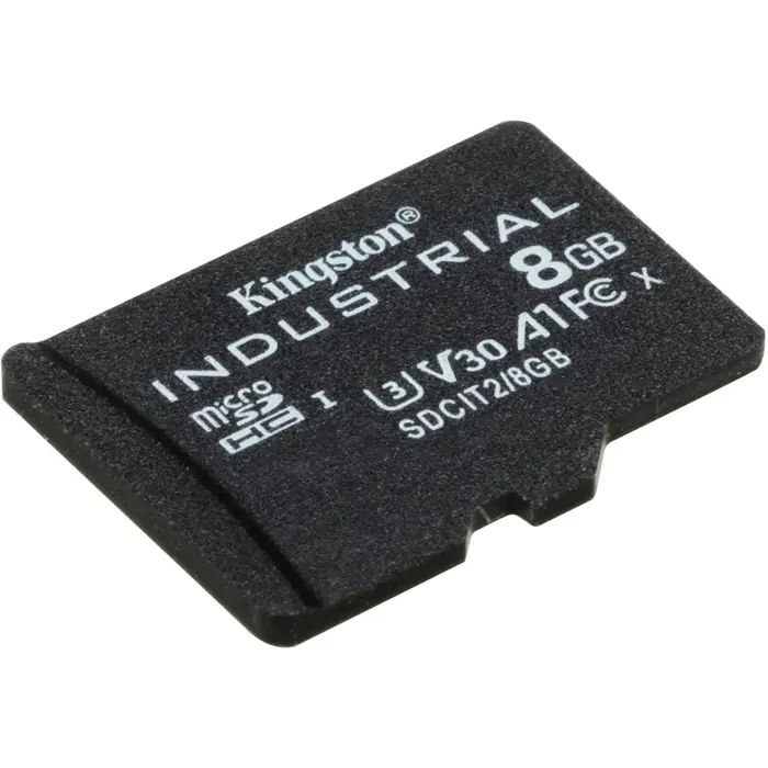 Kingston microSD 8GB 20/90 Industrial SP SDHC