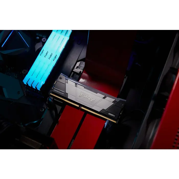 Kingston Technology FURY 16GB 3200MT/s DDR4 CL16 DIMM 1Gx8 Renegade RGB